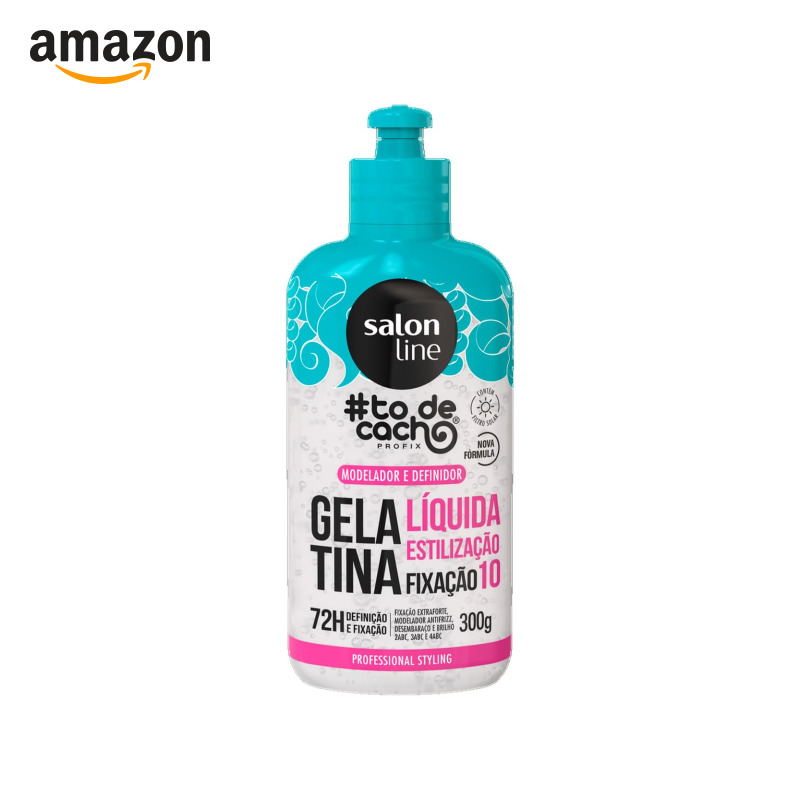 Anúncio patrocinado – Salon Line, Gelatina Capilar Líquida, ToDeCacho, Estilização, Vegano - Para Cabelos Ondulados, Cache...