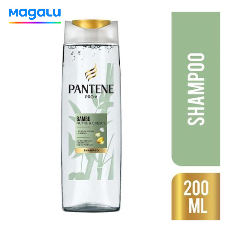 Shampoo Pantene Bambu Nutre & Cresce 200ml