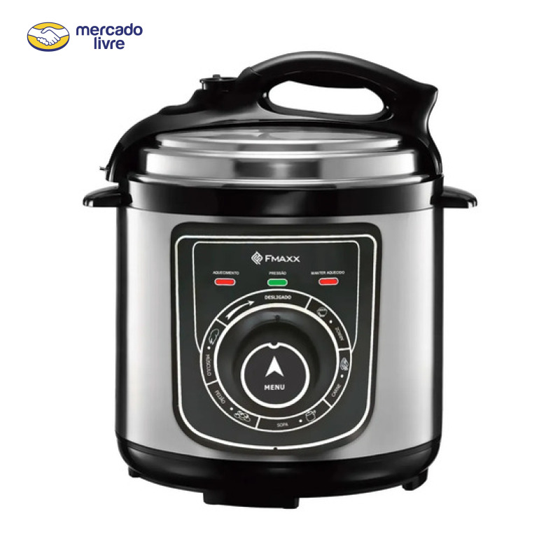 Panela De Pressão Elétrica Fmaxx Kitchen Chef 4 Litros 800w 60hz