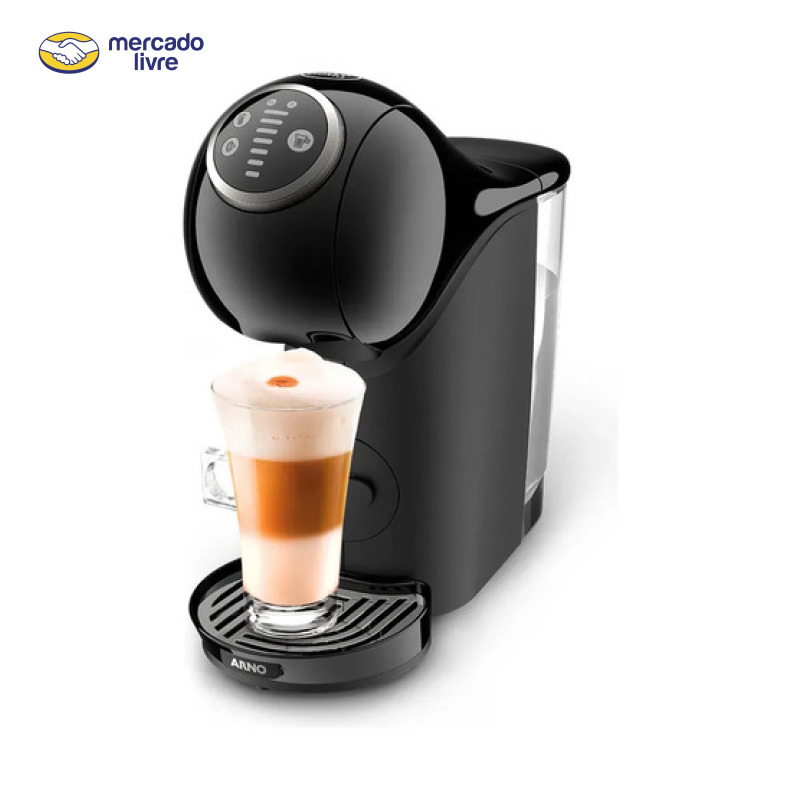 Cafeteira Nescafé Dolce Gusto Arno Genio S Plus Preto Cápsulas