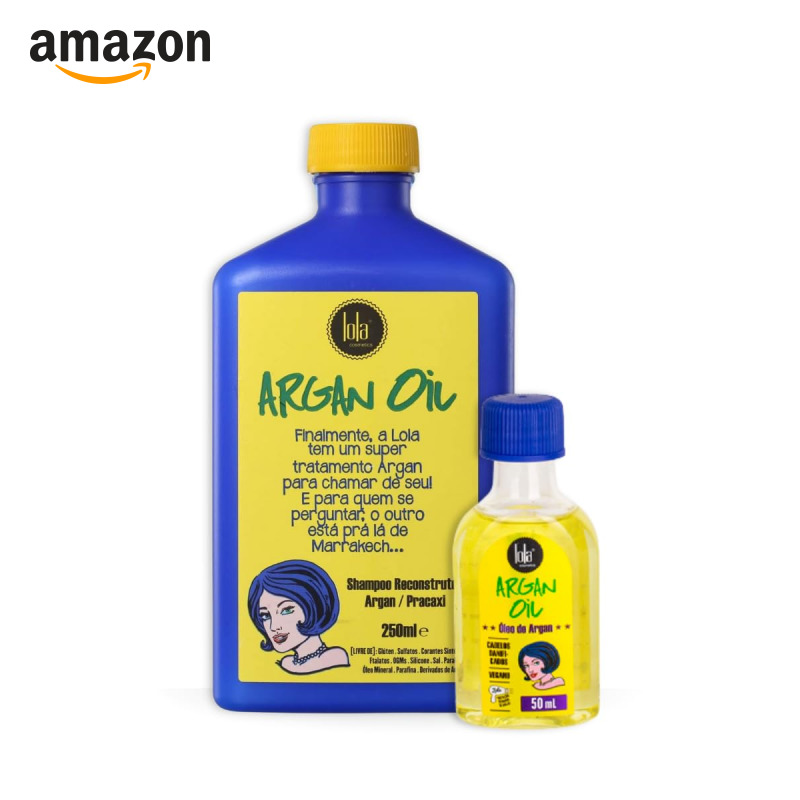 Lola Argan Oil Shampoo 250ml + Óleo 50ml