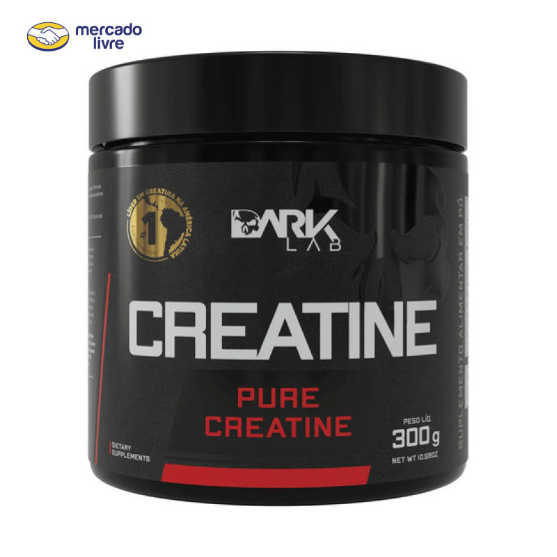 Creatina Dark Lab Premium Pure em pó Sem sabor x 300g